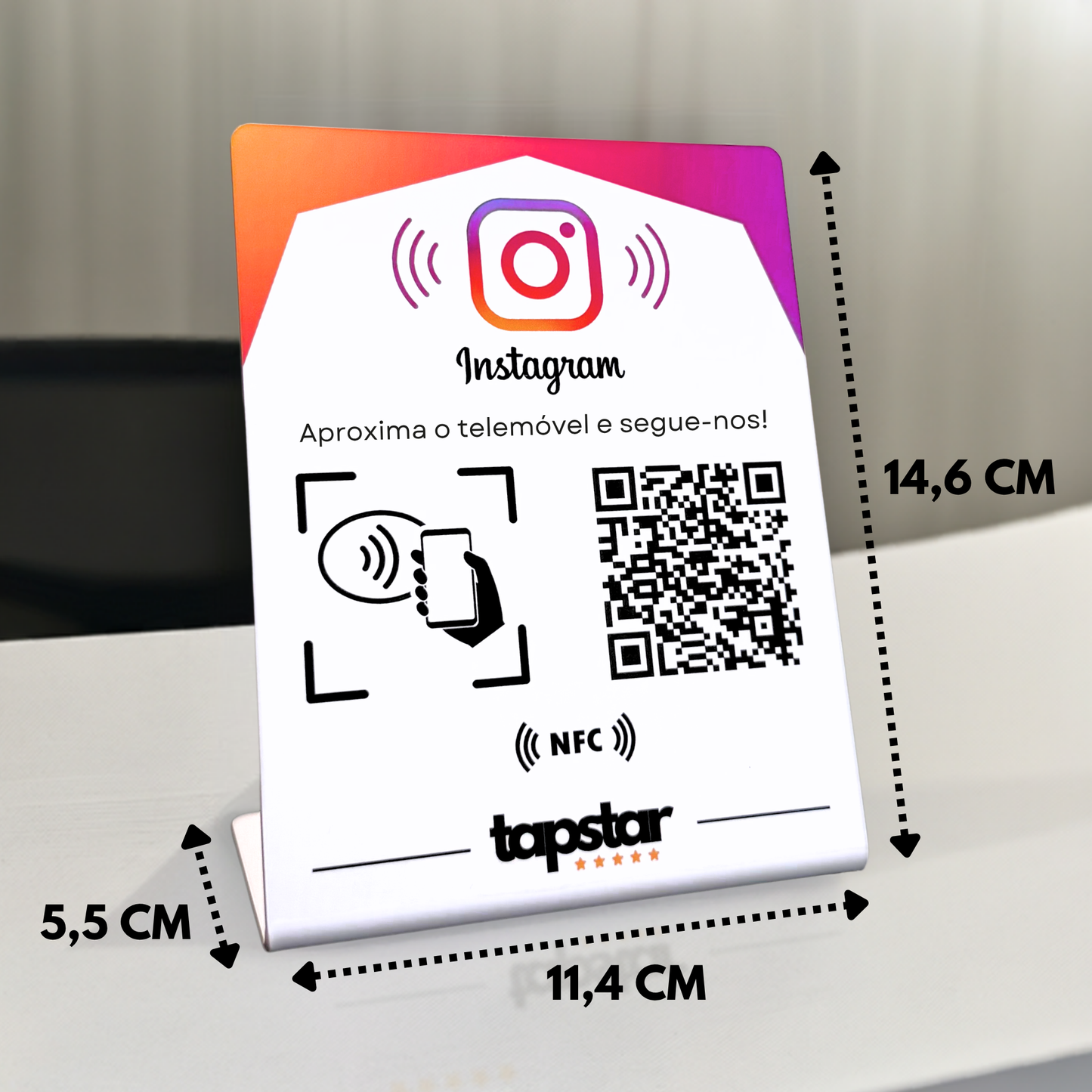 Expositor Seguidores do Instagram