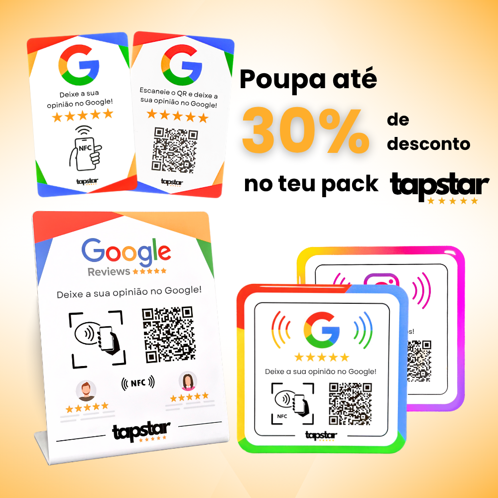 Cria o teu Pack TAPSTAR com Descontos