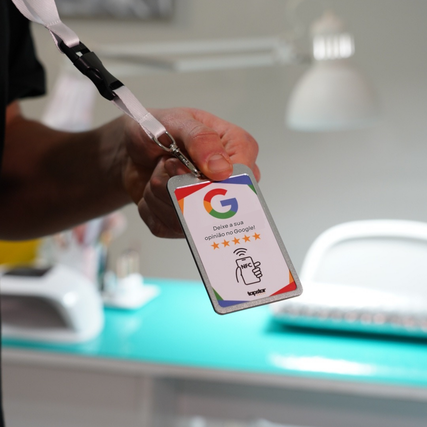 Cartão de Avaliações do Google