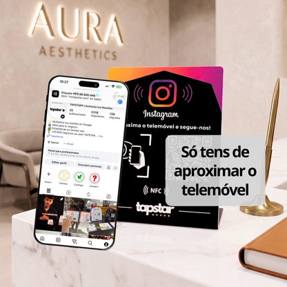 Expositor Seguidores do Instagram