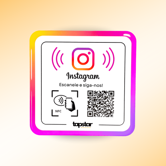 Placa de Seguidores do Instagram