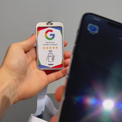Cartão de Avaliações do Google